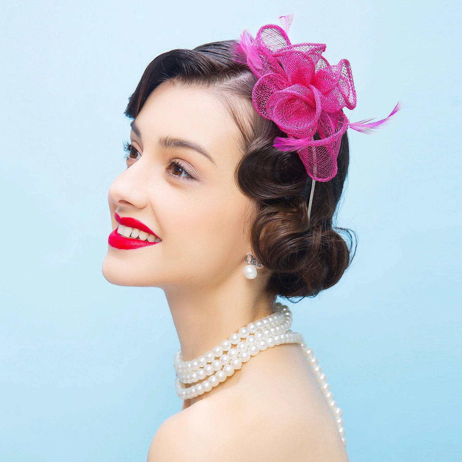 DingJiDress Tulle / Feather Kentucky Derby Hat / Headbands / Fascinators with 1 Piece Wedding / Special Occasion / Casual Headpiece