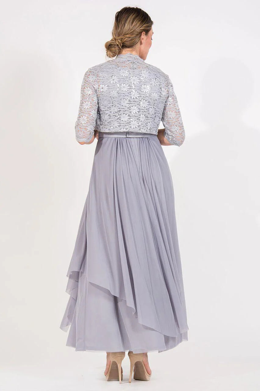 DingJiDress Evening Dress Two piece Plus Size Jacket Dress Mother Of The Bride Dress