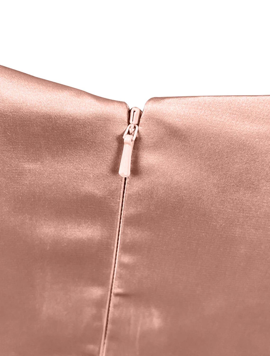 Mermaid / Trumpet Evening Gown High Split Dress Halter Neck Pink Dress Wedding Sweep / Brush Train Sleeveless Bridesmaid Dress Satin With Pleats