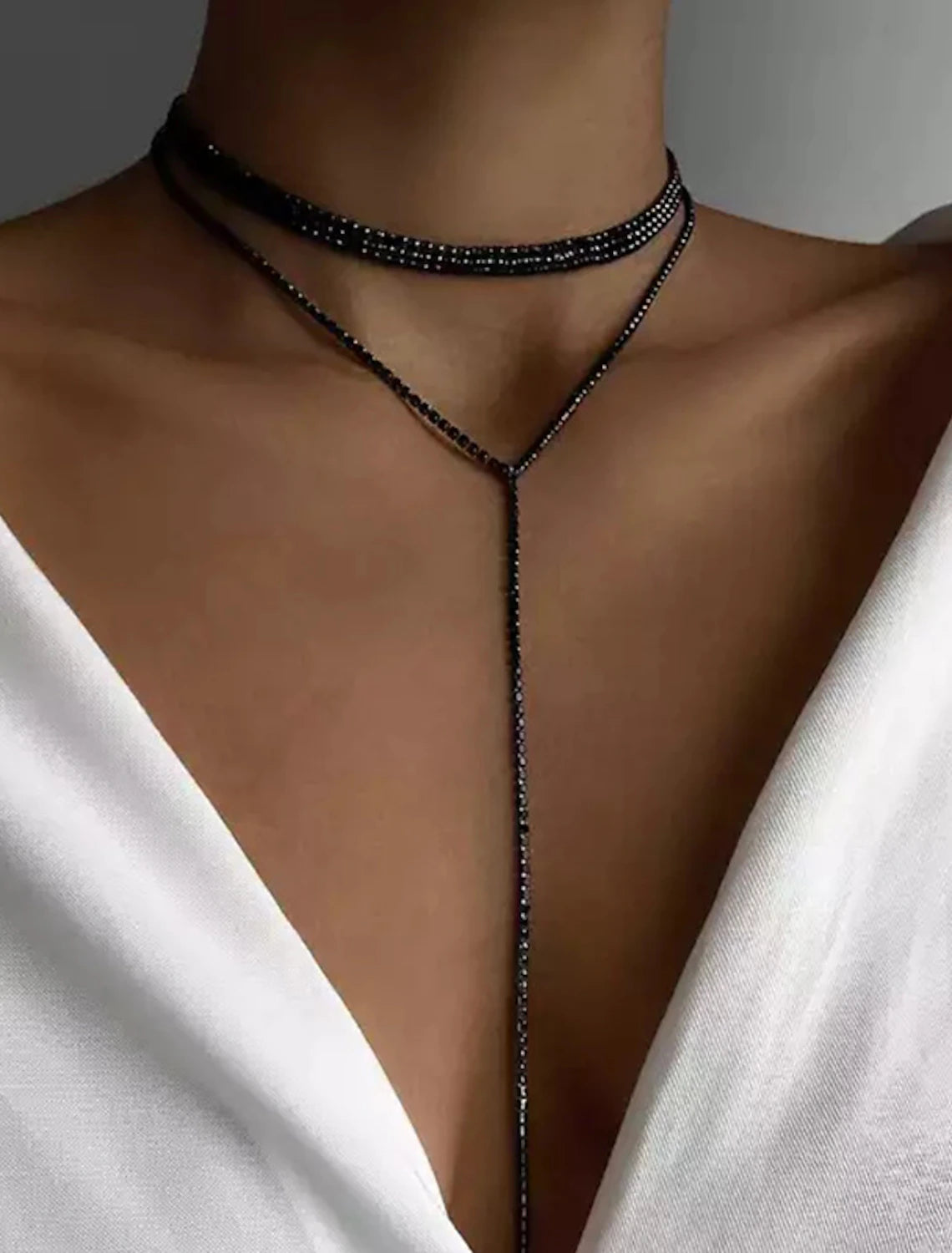 DingJiDress Fine Jewelry Women's Fashion Modern Geometrical Wedding Geometric Necklace For Wedding Engagement