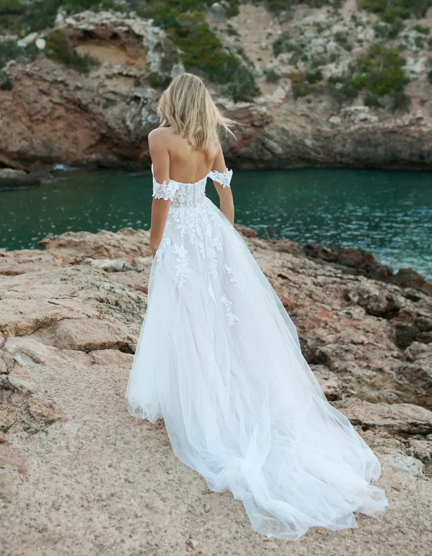 DingJiDress a soft a-line with floral details