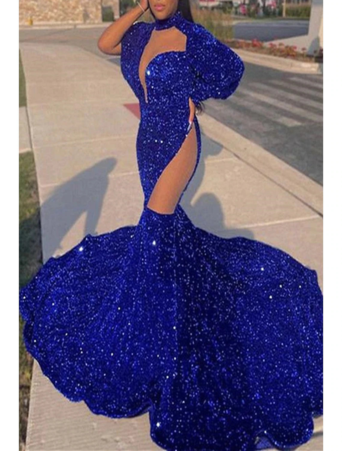 A-Line Quinceanera Dresses Elegant Dress Carnival Party Wear Floor Length Sleeveless Strapless Convertible Spandex Ladder Back with Glitter Sequin