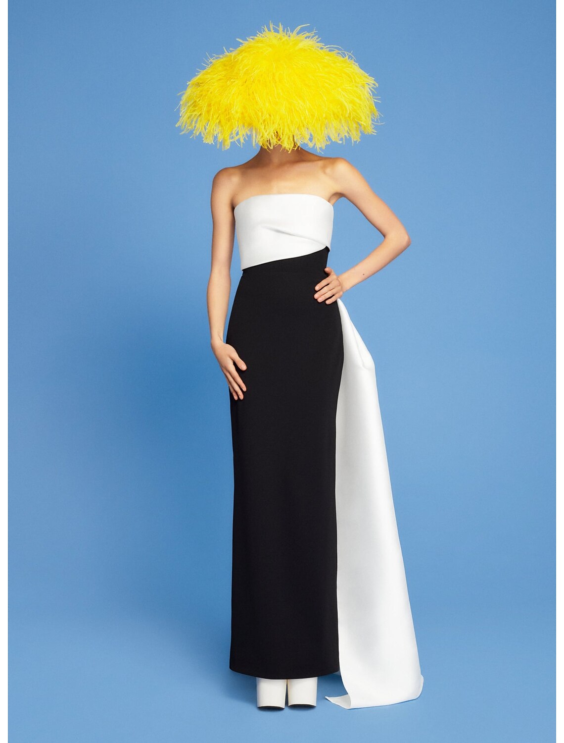 Sheath / Column Evening Gown Color Block Dress Wedding Short / Mini Sleeveless Strapless Satin with Ruched