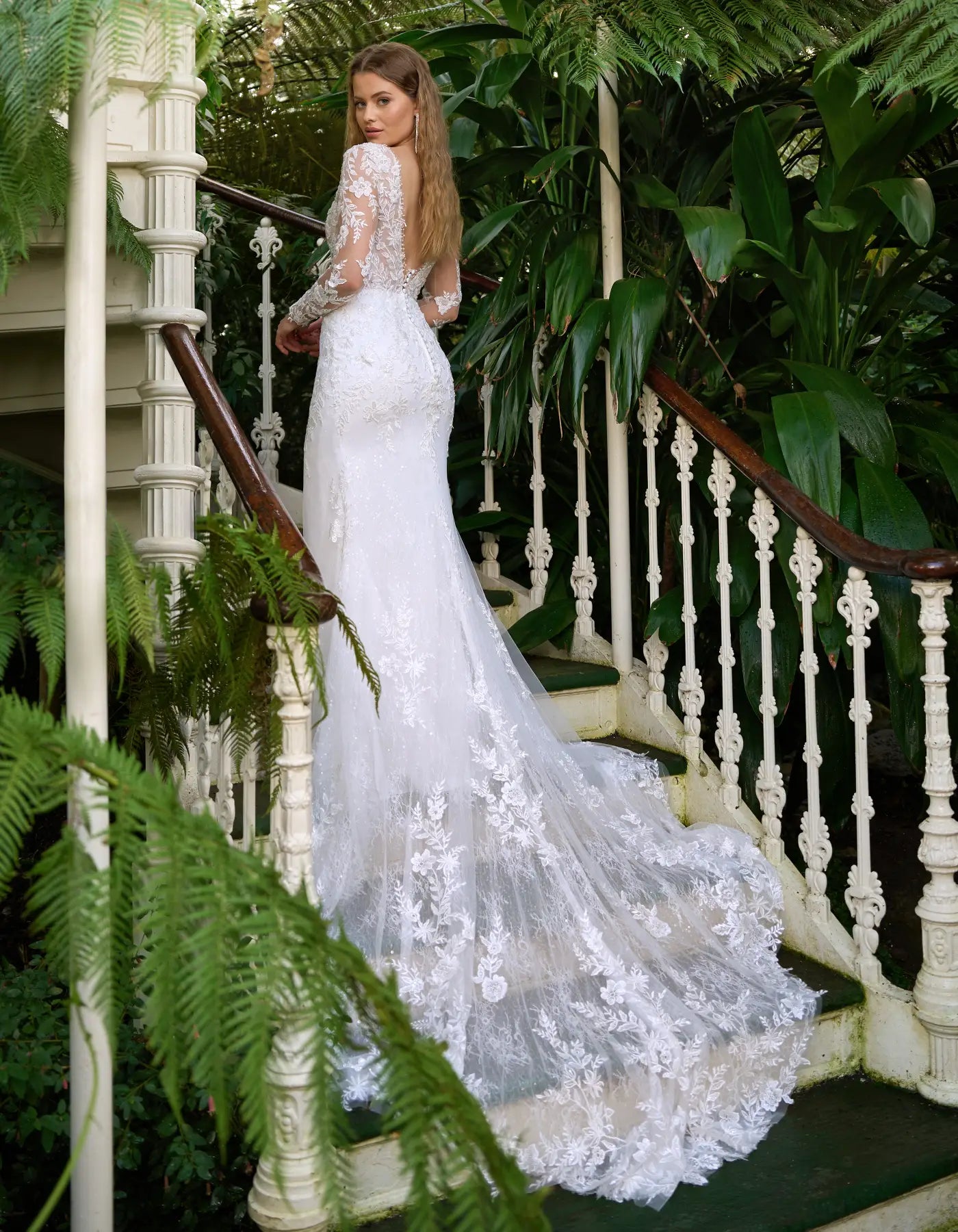 DingJiDress a modern lace sheath with sleeves