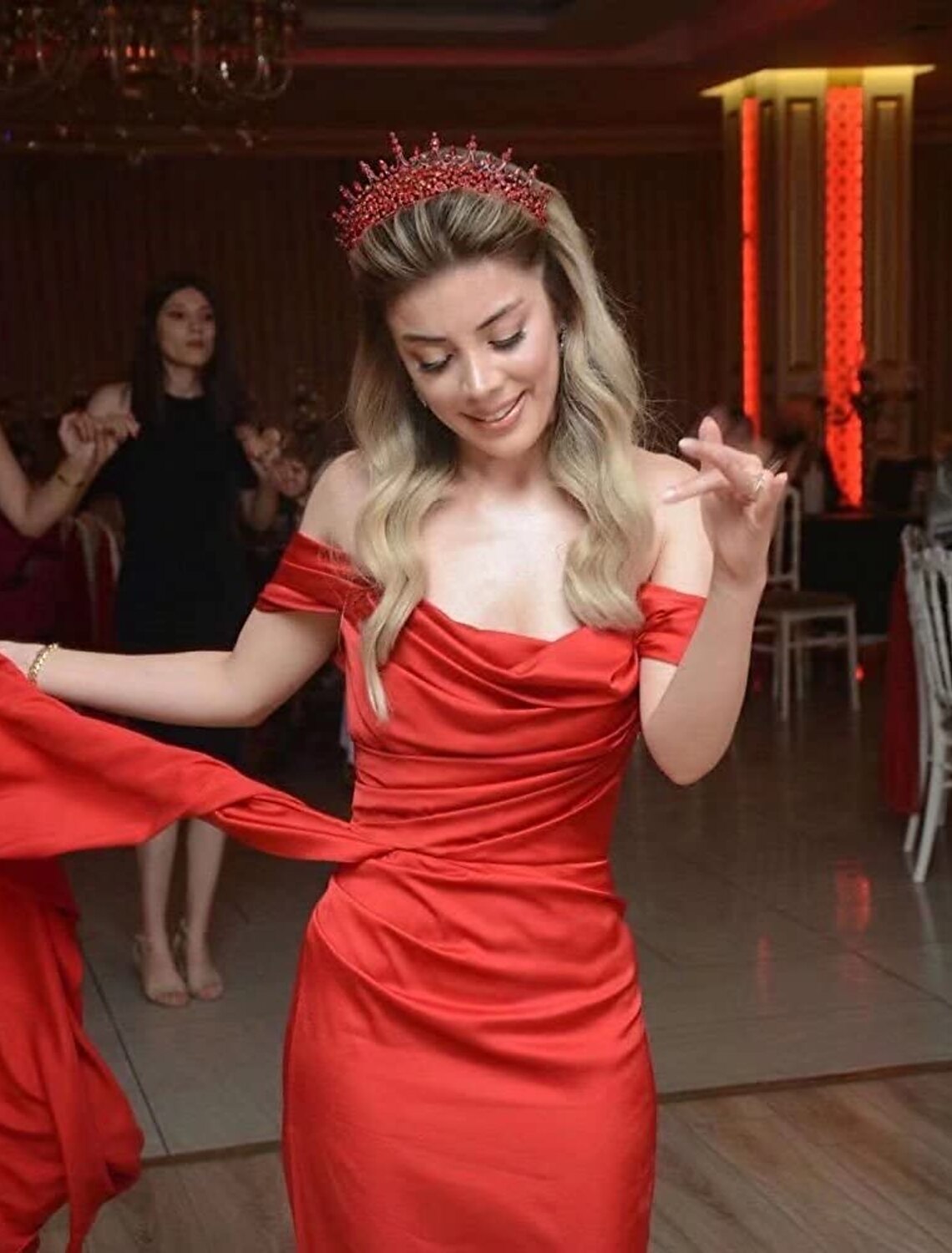 Mermaid / Trumpet Prom Dresses Empire Dress Formal Sweep / Brush Train Sleeveless Off Shoulder Imitation Silk Backless with Ruched Slit