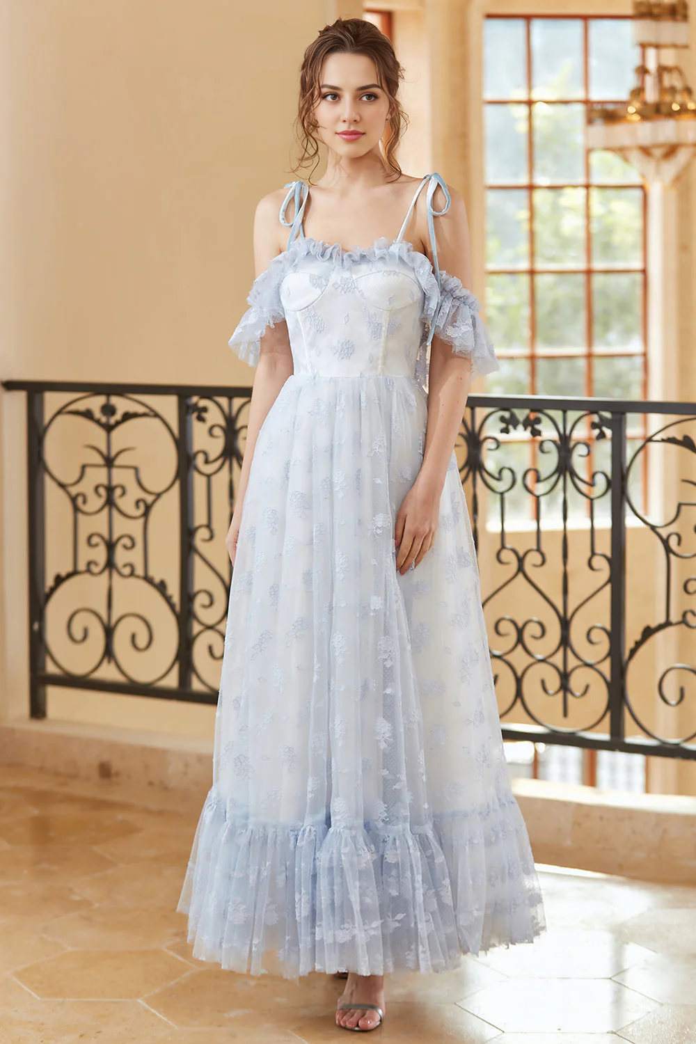 DingJiDress High Quality Dress Evening Dress Princess A Line Off The Shoulder Spaghetti Strap Ruched Fantastic Long Prom Dress