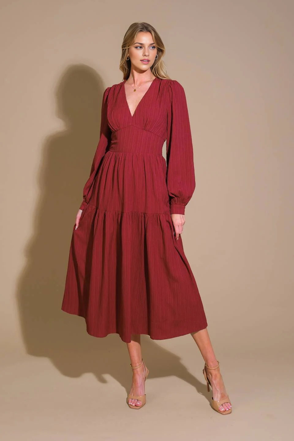 DingJiDress November December Wedding Guest Dress Fashion Deep V Neck DingJiDress November December Wedding Guest Dress Fashion Deep V Neck