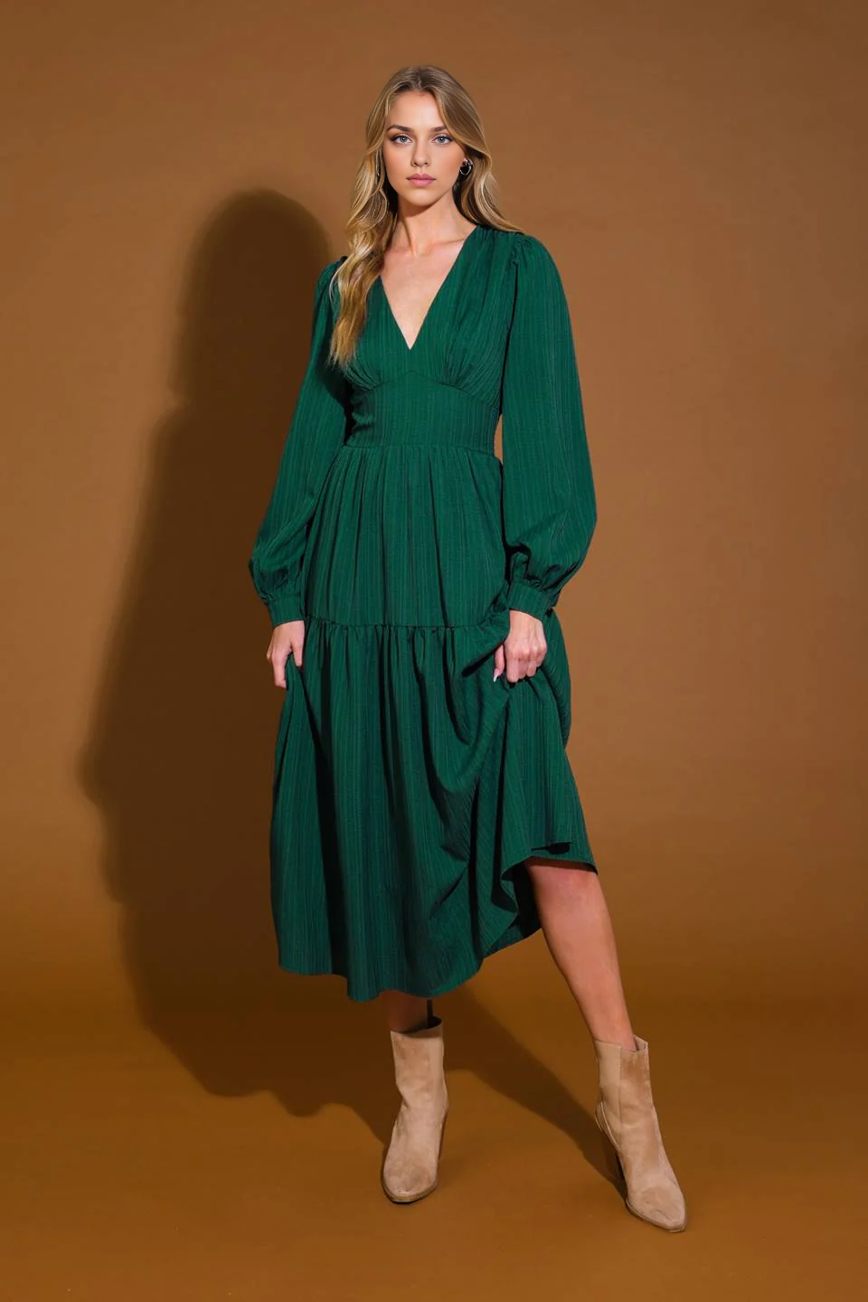 xmas wedding guest dresses DingJiDress November December Wedding Guest Dress Fashion Deep V Neck