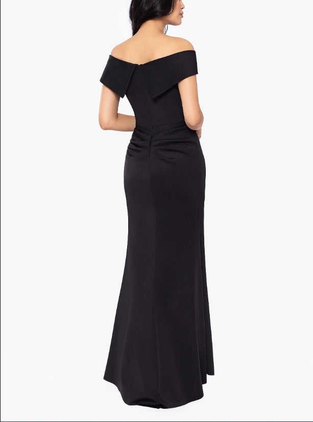 DingJiDress Mother of the Groom / Bride Dresses Long Off Shoulder Sweetheart Neck Side Ruffle Gown Formal Dresses Wedding Guest Dress