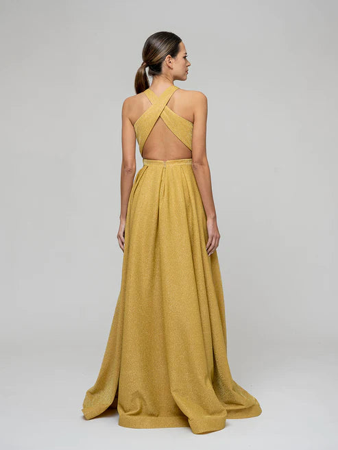 DingJiDress Floor Length Sparkly A Line Formal Party Prom Dresses Princess Ball-Gown