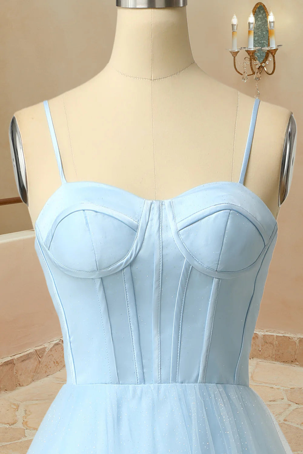 DingJiDress A-line Pink Prom Dresses Long Sweetheart Floor-Length Sleeveless Gorgeous