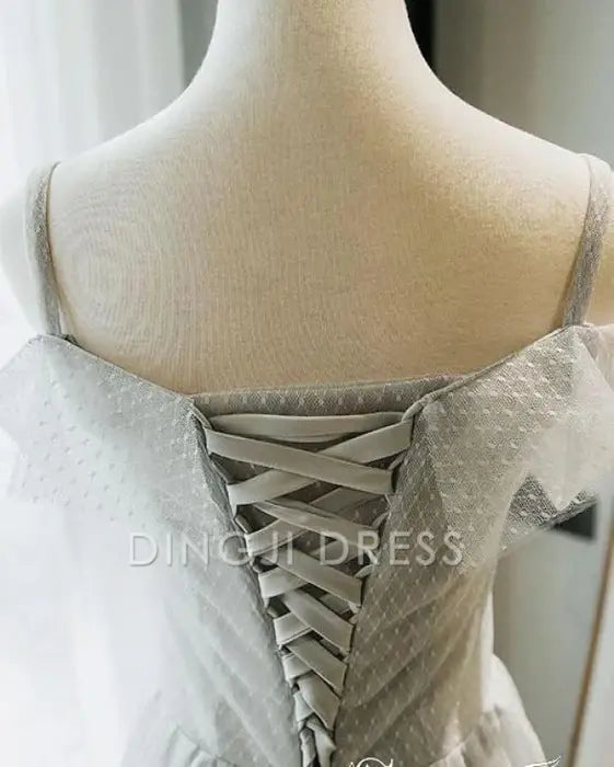 DingJiDress Short Prom Dress Elegant A Line Tea Length Off The Shoulder With Lace Appliques Best Selling Homecoming Dress