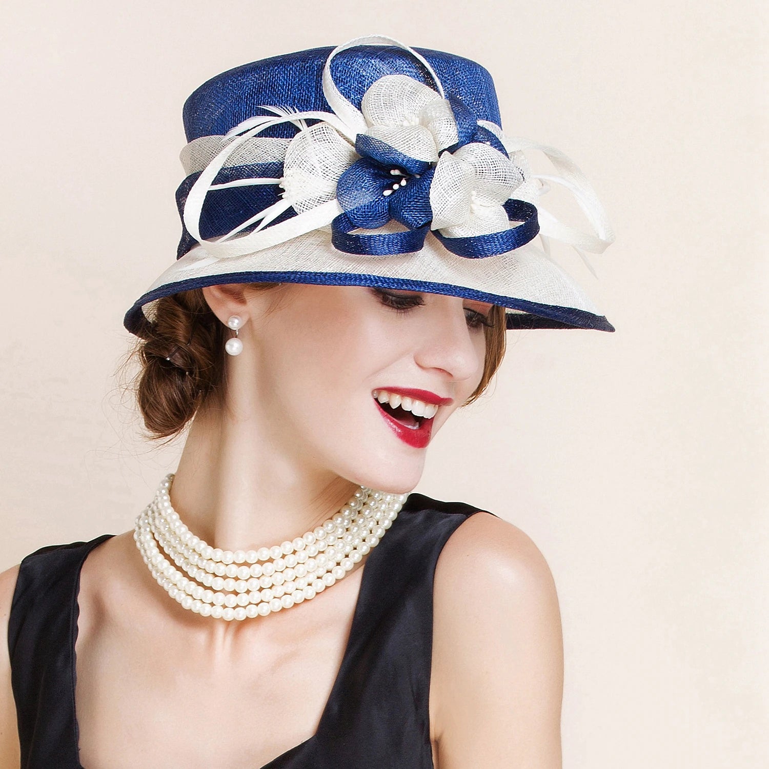 DingJiDress Women's Flax Headpiece - Wedding/Special Occasion Hats 1 Piece