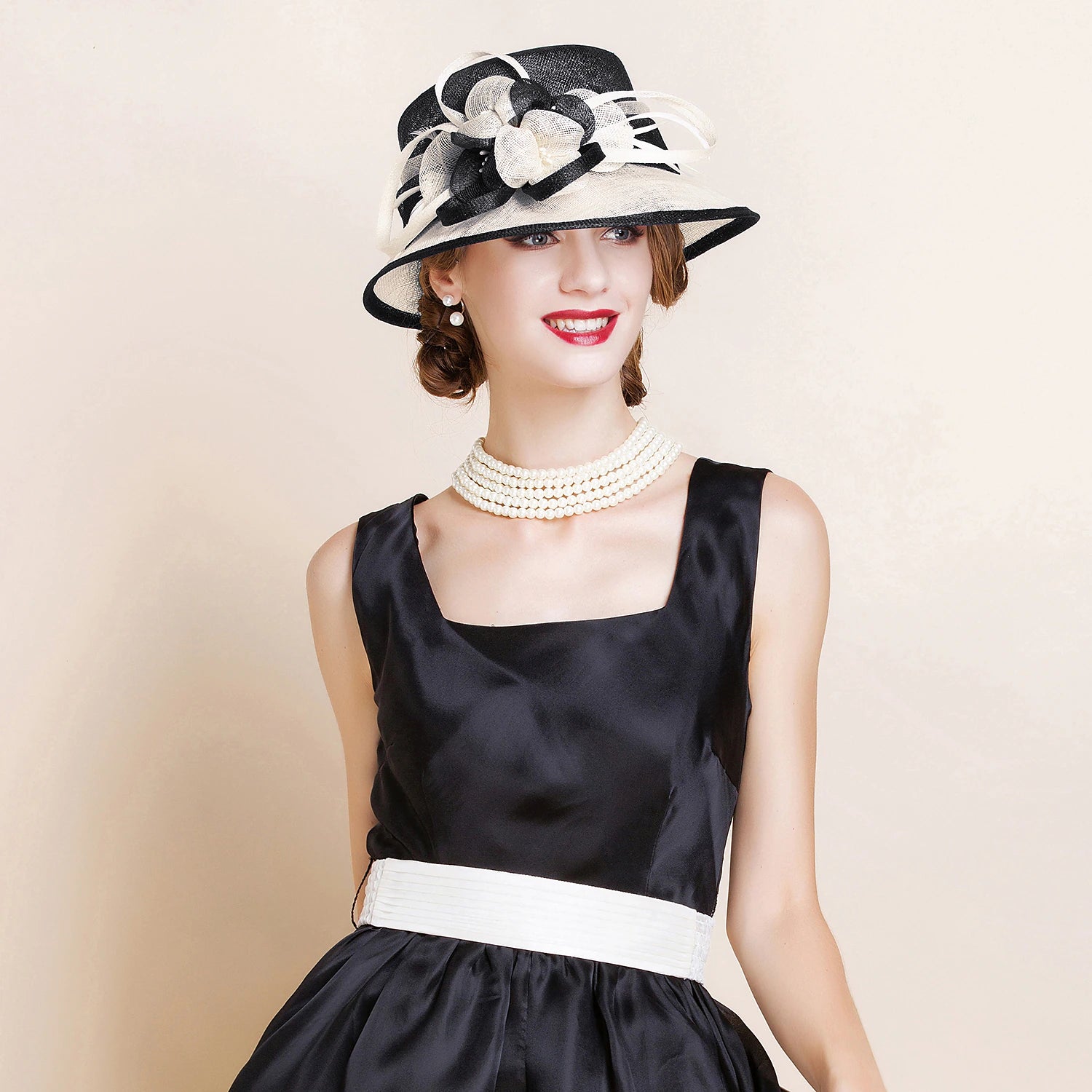 DingJiDress Women's Flax Headpiece - Wedding/Special Occasion Hats 1 Piece