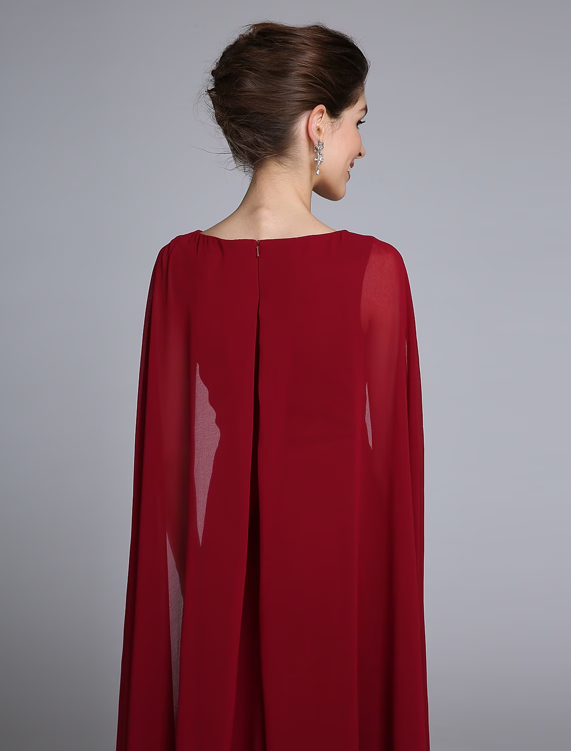 Mother of the Bride Dress Elegant Ankle Length Chiffon Sleeveless with Pleats