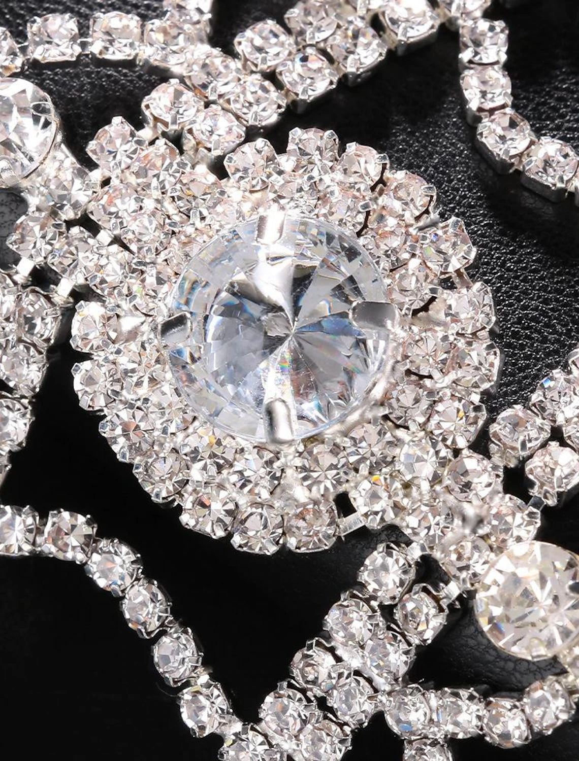 DingJiDress Women's Ring Bracelet / Slave bracelet Classic Precious Fashion Luxury Rhinestone Jewelry Silver / Gold For Gift Engagement