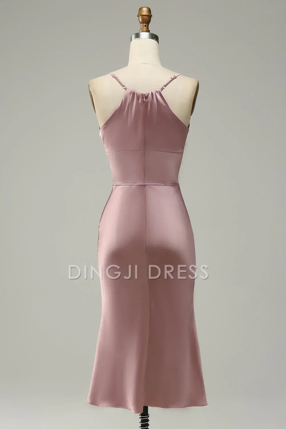 DingJiDress High Quality Dress Elegant Simple Sheath Spaghetti Strap Sweetheart Short Skirt Prom Dress