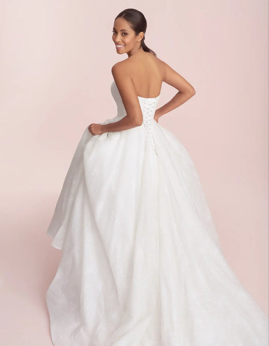 DingJiDress a celestial inspired glitter gown Wedding Dresses