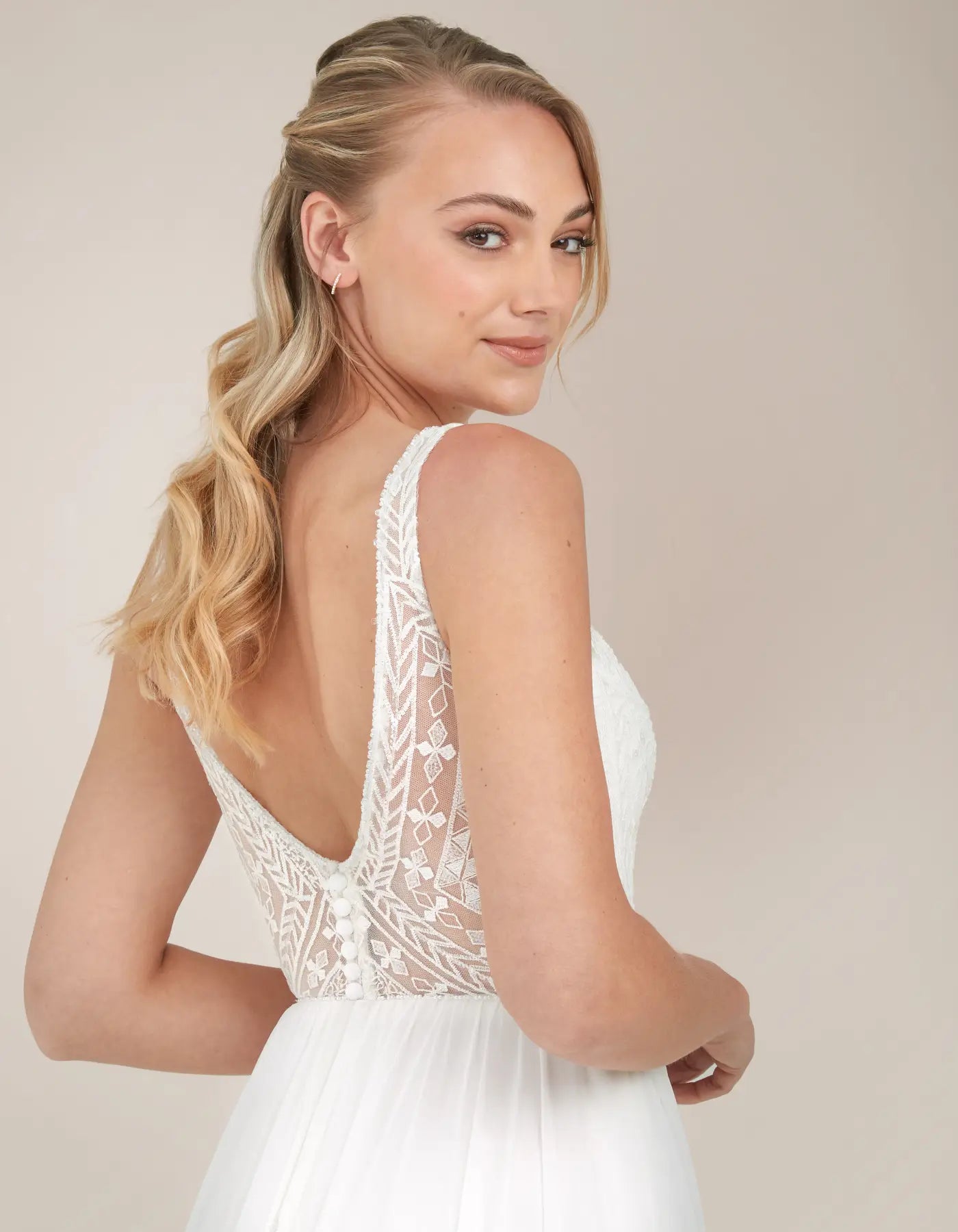 DingJiDress a beaded a-line style Wedding Dresses