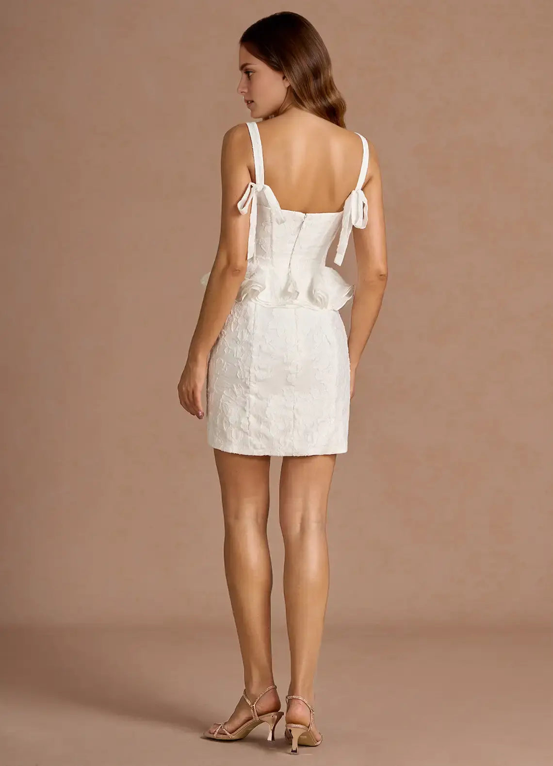 DingJiDress Short Prom Dress Jacquard Sheath Straight Neckline Wide Shoulder Straps Ruched Fashion Hot Sale Homecoming Dress