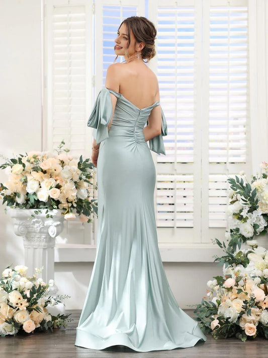 DingJiDress Formal Dress Prom Long For Women Wedding Guest Dresses Cocktail Party V Neck Sleeveless Split