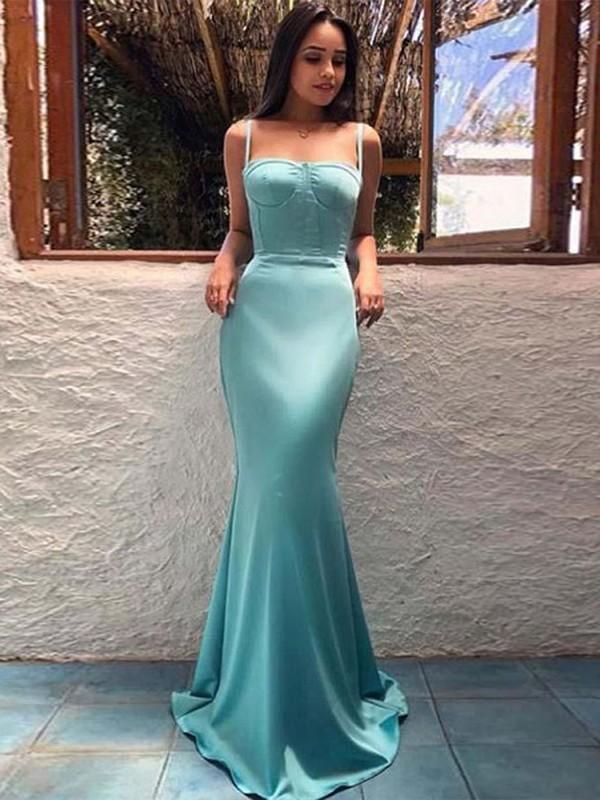 Prom Dresses Mermaid Long Straps Fashionable Modern Evening Dresses