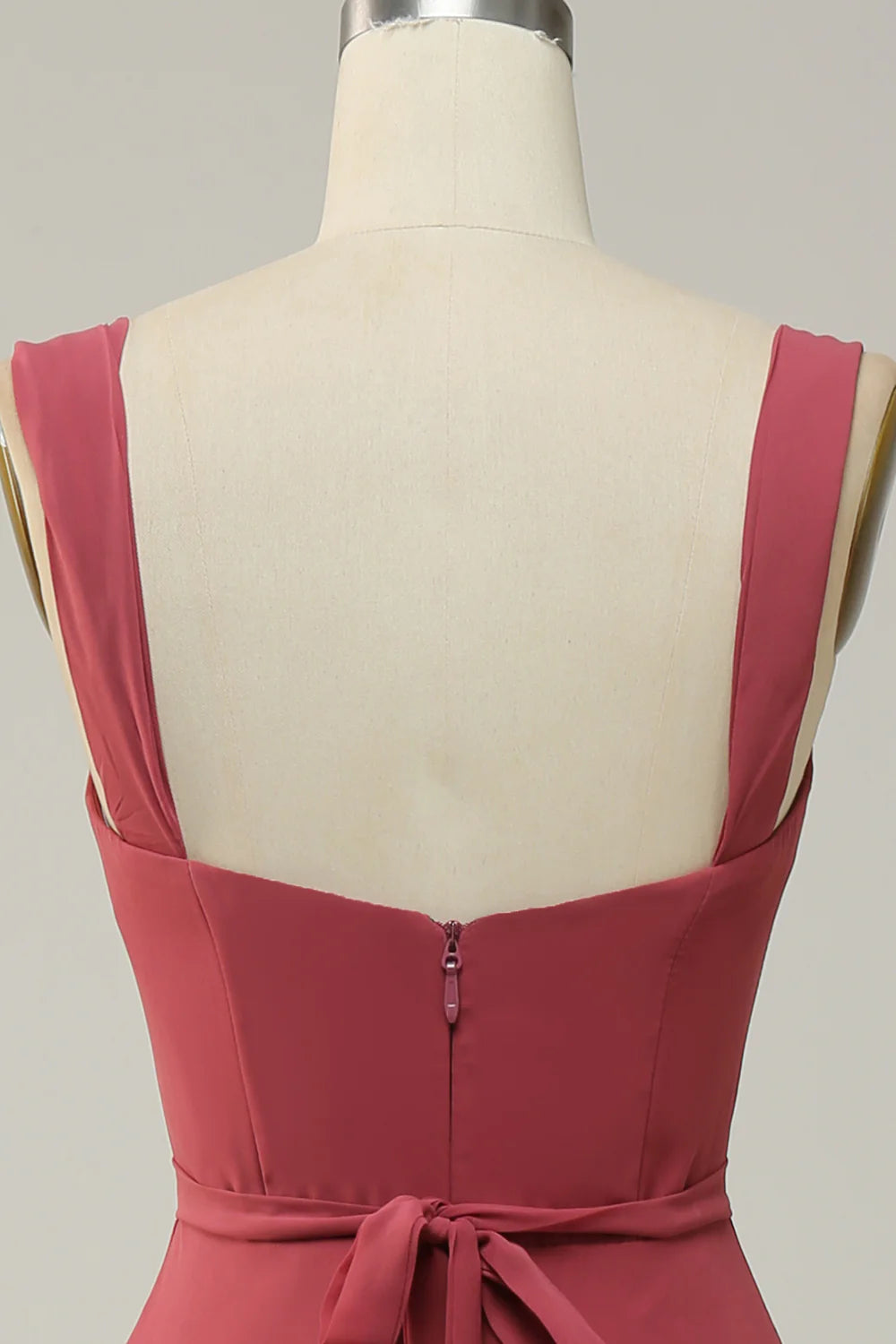 DingJiDress Sweetheart Sleeveless Long Bridesmaid Dress With Slit