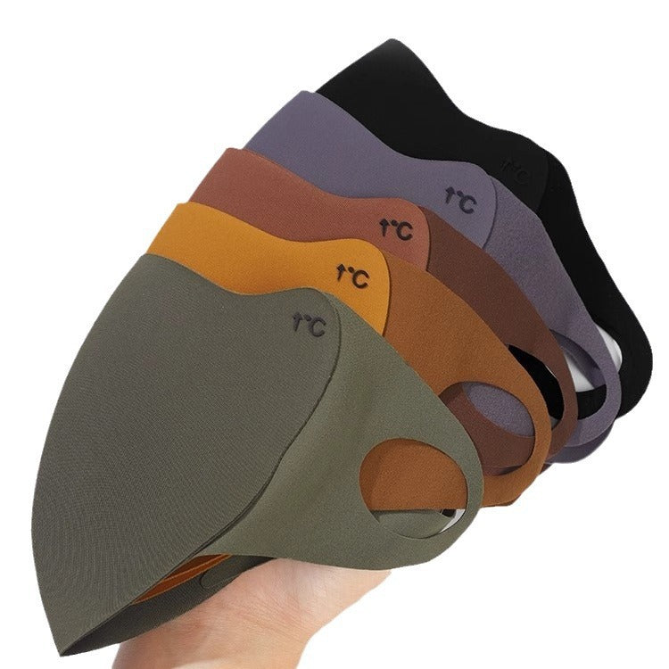 DingJiDress Maillard Mask Autumn/Winter Warm Mask Riding Windproof and Cold Keeping Mask 1 piece