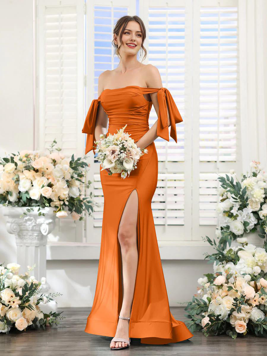 DingJiDress Cocktail Party V Neck Sleeveless Split Formal Dress Prom Long For Women Wedding Guest Dresses