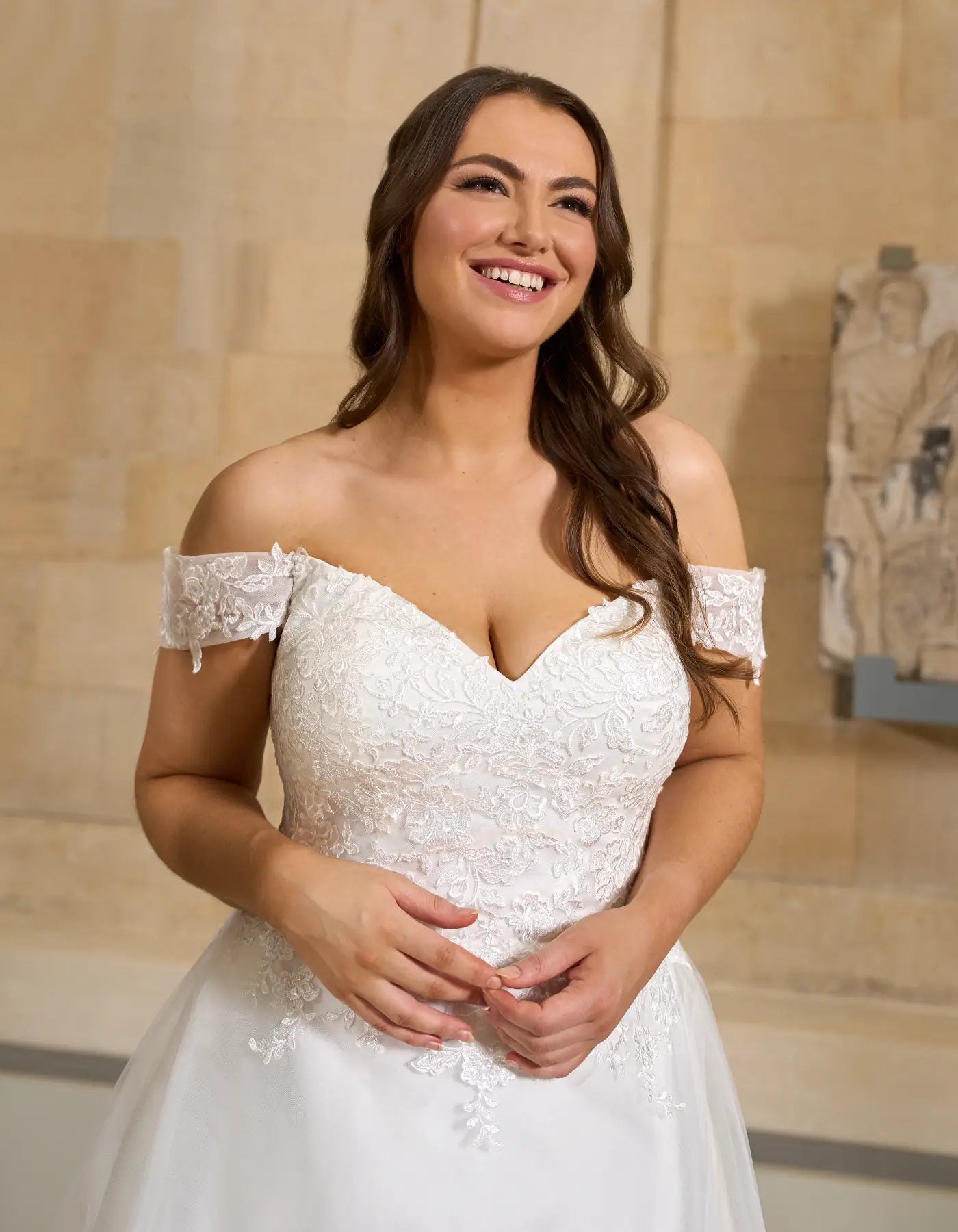 DingJiDress an off-the-shoulder a-line