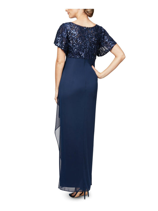 DingJiDress Mother of the Bride or Groom Dresses Sequin Bodice Long Dress Elegant Wedding Guests Dresses