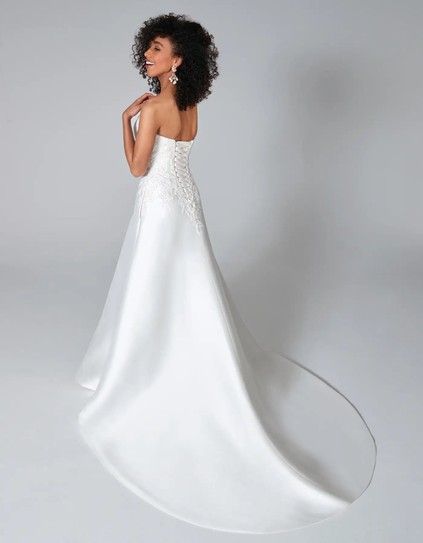 DingJiDress a vintage mikado with pockets Wedding Dresses