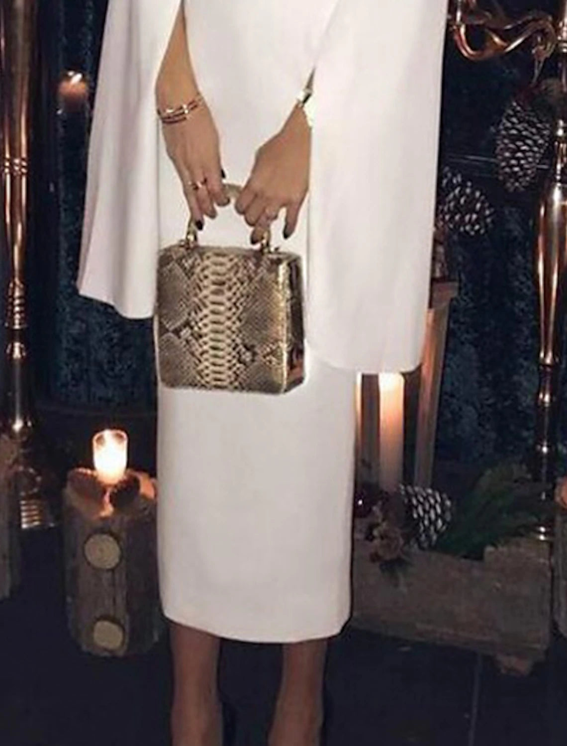 Sheath / Column Cocktail Dresses Party Dress Holiday Tea Length Long Sleeve Jewel Neck Fall Wedding Guest Jersey Backless