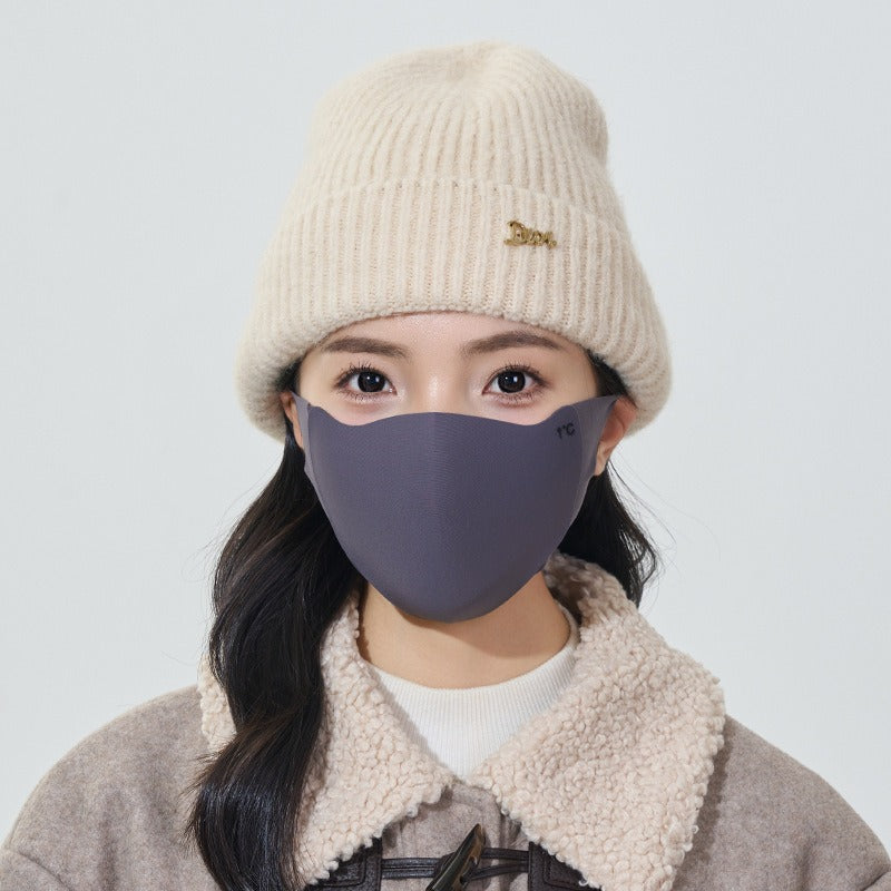 DingJiDress Maillard Mask Autumn/Winter Warm Mask Riding Windproof and Cold Keeping Mask 1 piece