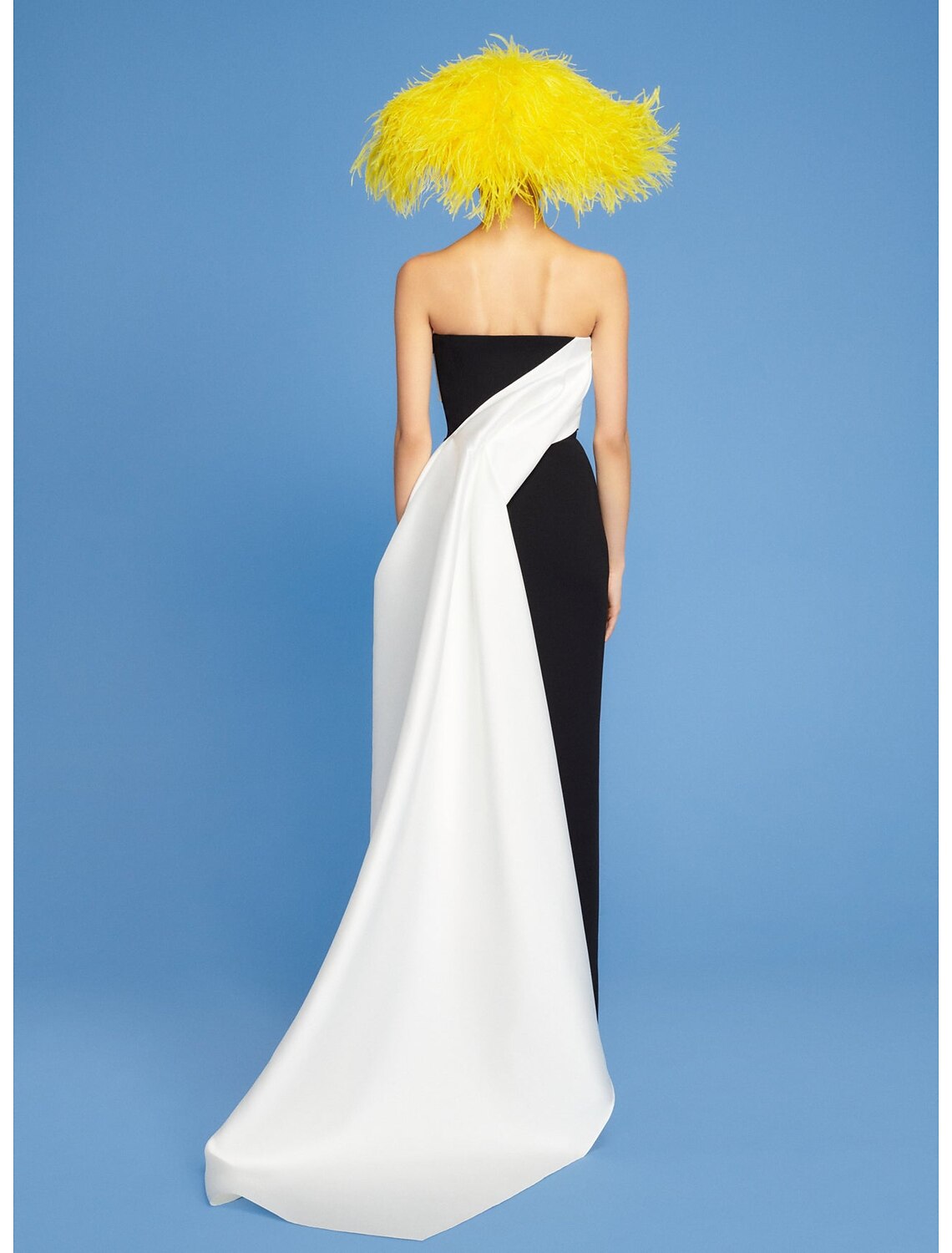 Sheath / Column Evening Gown Color Block Dress Wedding Short / Mini Sleeveless Strapless Satin with Ruched