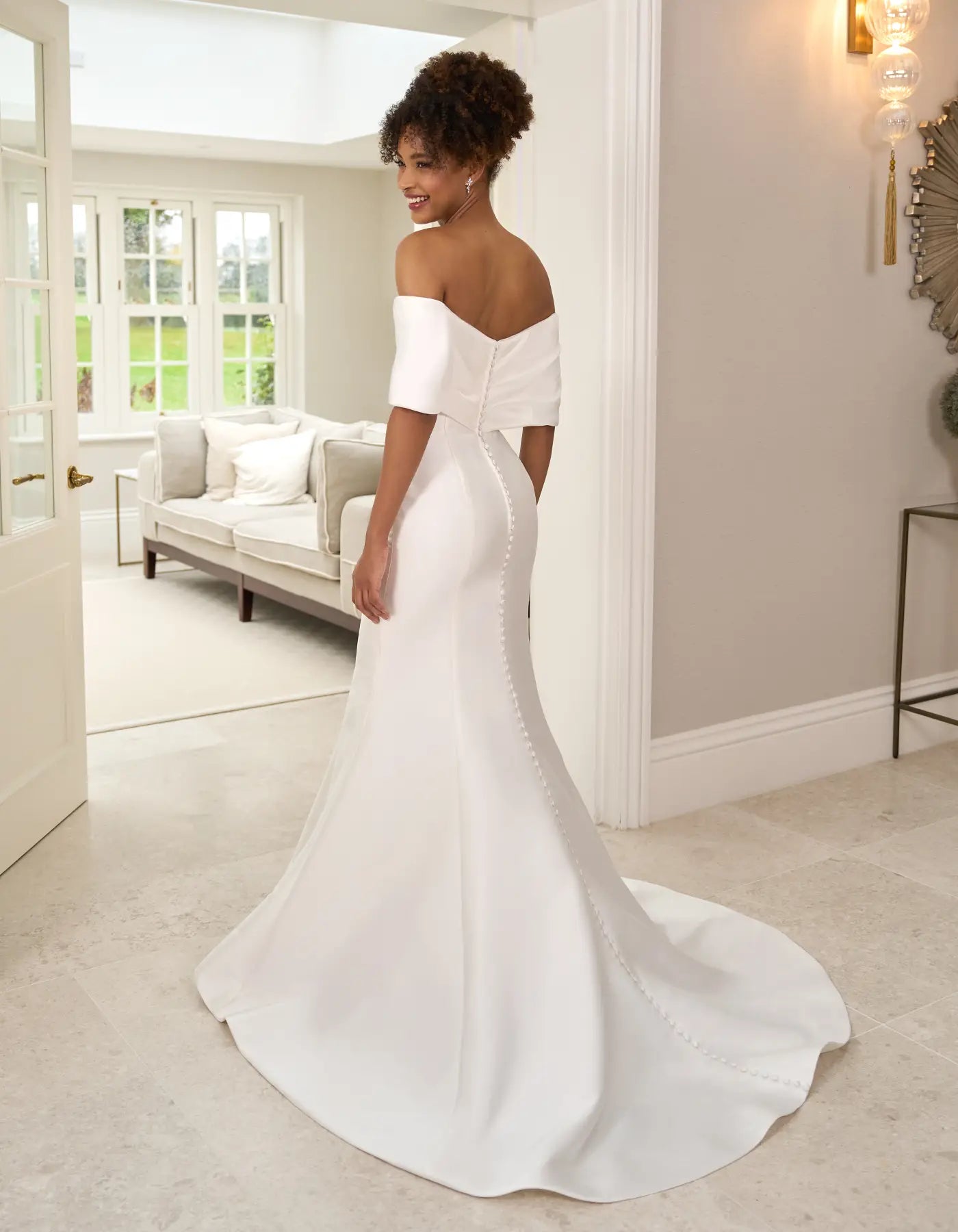 DingJiDress a matte mikado mermaid