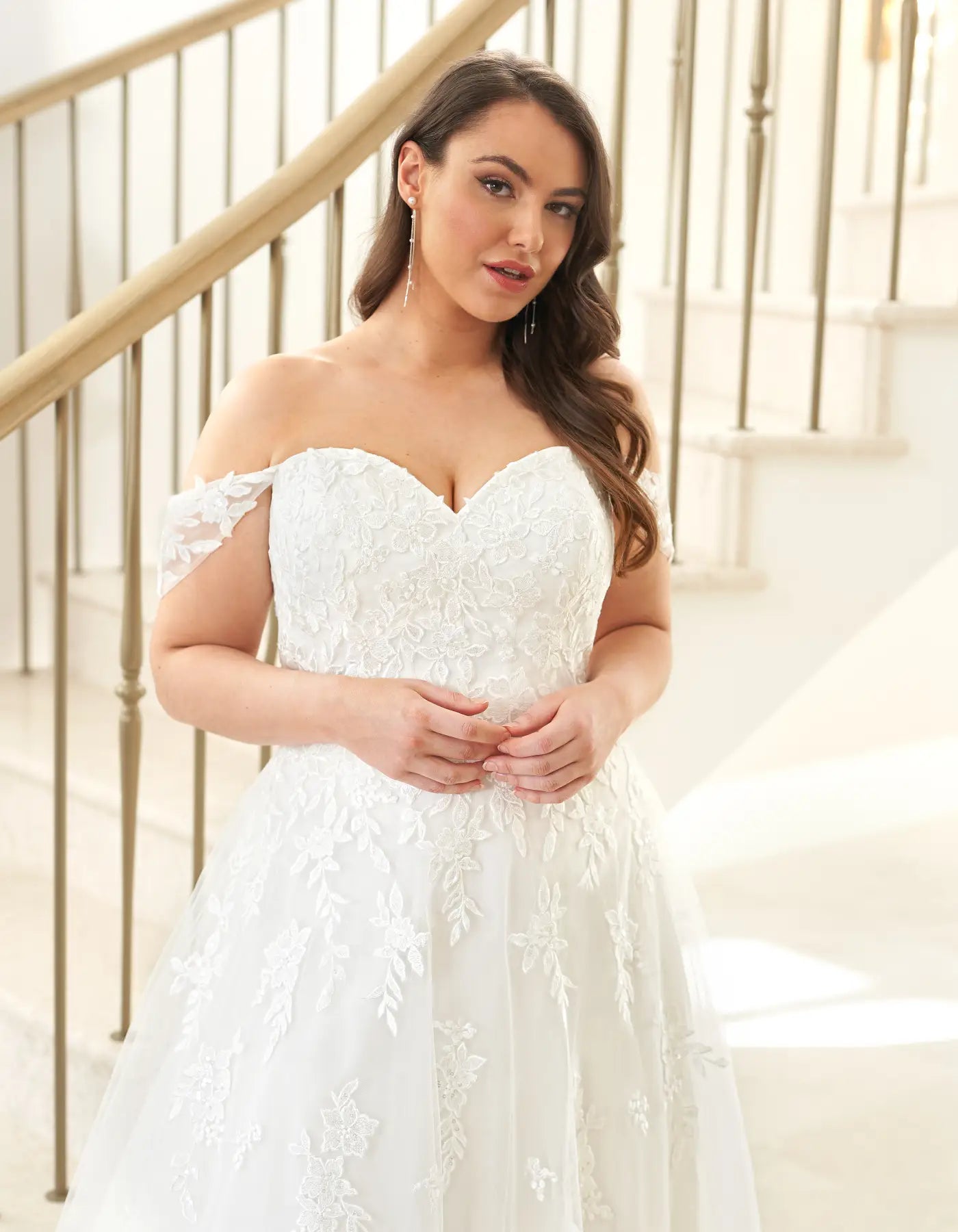 DingJiDress a modern sequin lace a-line with detachable straps