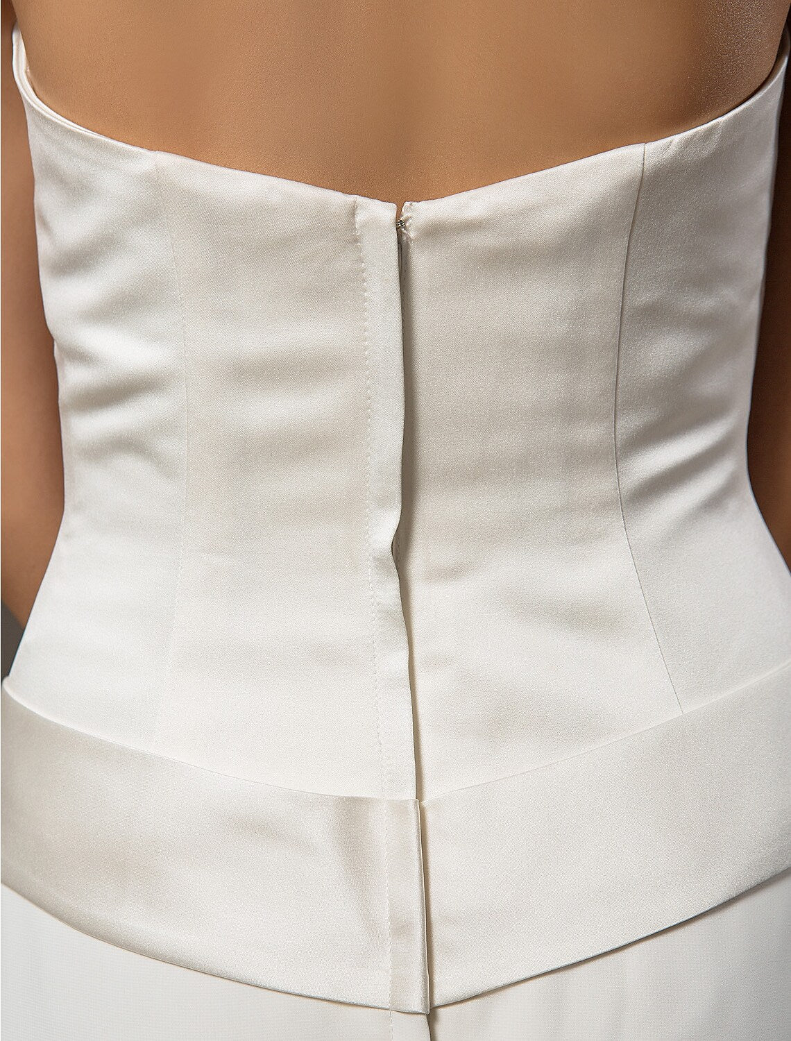 Open Back Wedding Dresses Floor Length Regular Straps Chiffon With Sash